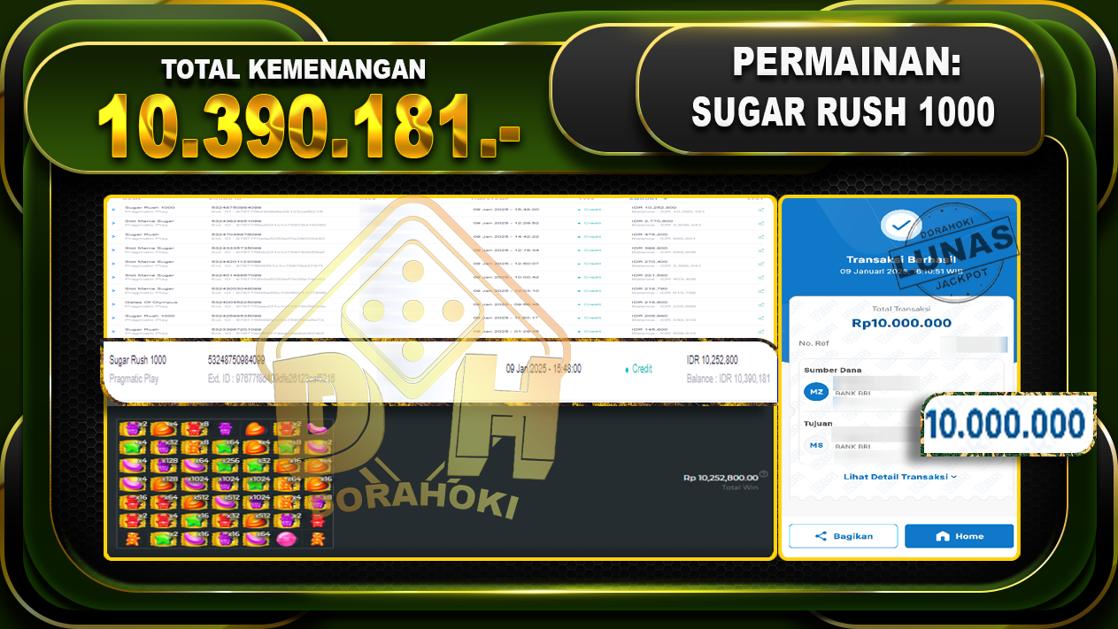 SUGAR RUSH 1000 RP 10.390.181