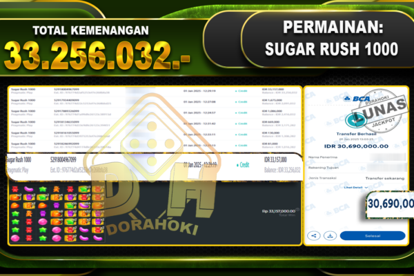 SUGAR RUSH 1000 RP 33.256.032