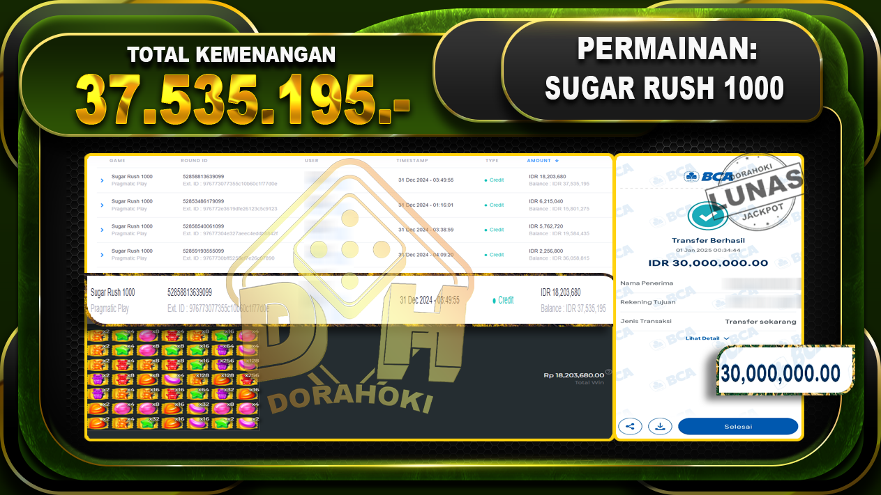 SUGAR RUSH 1000 RP 37.535.195