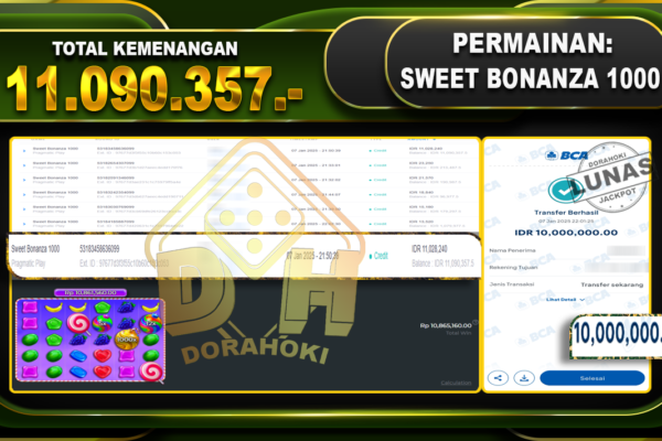 SWEET BONANZA 1000 RP 11.090.357