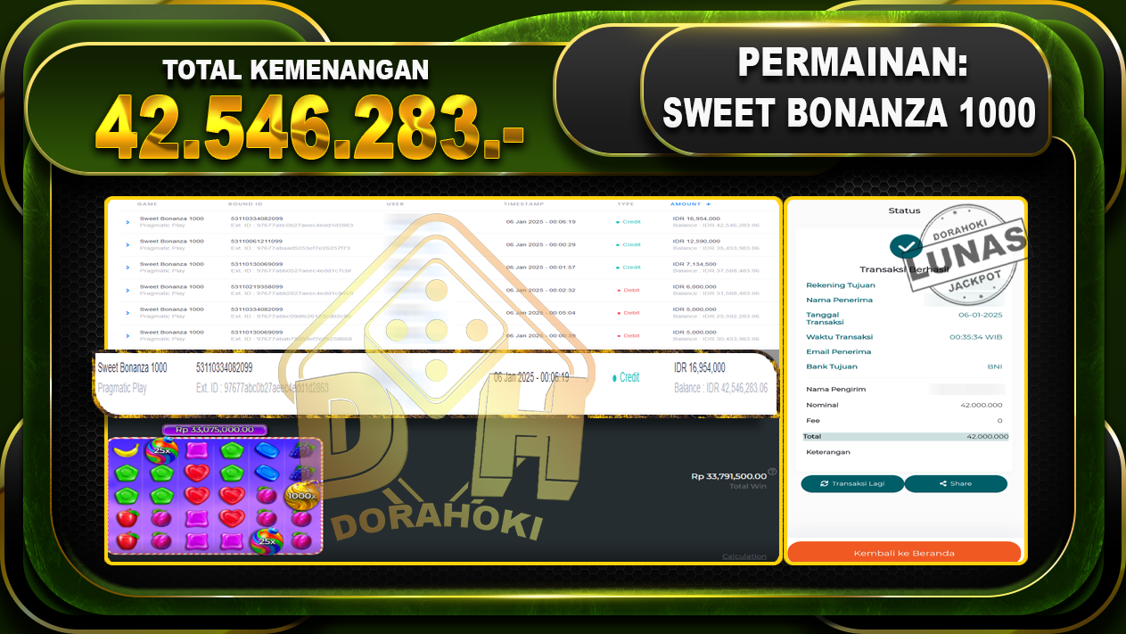 SWEET BONANZA 1000 RP 42.546.283