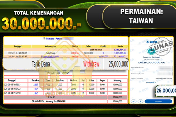 TAIWAN RP 30.000.000