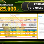 TOTO MACAO 5D GAMES