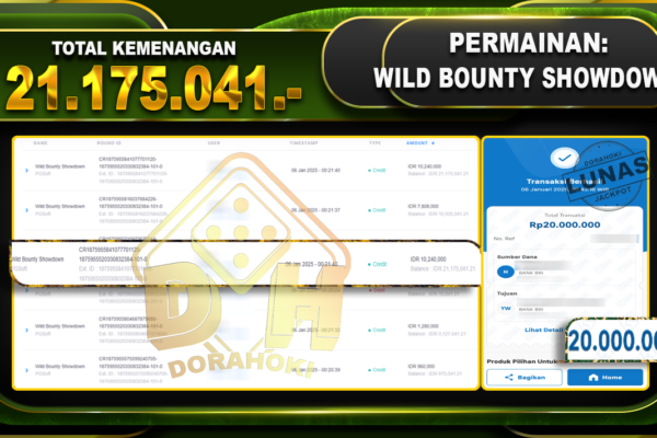 WILD BOUNTY SHOWDOWN RP 21.175.041