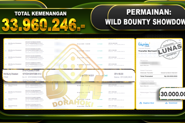 WILD BOUNTY SHOWDOWN RP 33.960.246