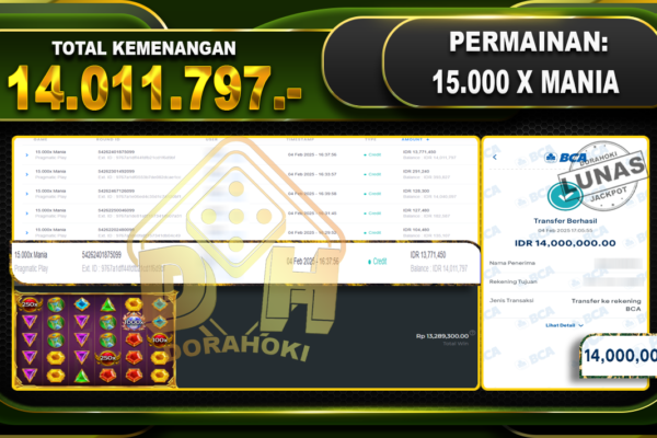 15.000 X MANIA