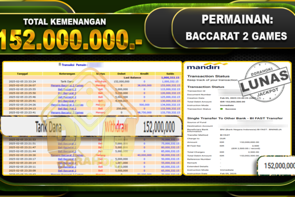 BACCARAT 2 GAMES