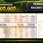 BACCARAT 3 GAMES