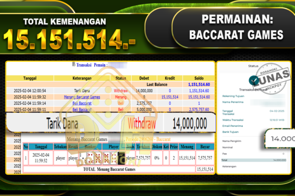 BACCARAT GAMES