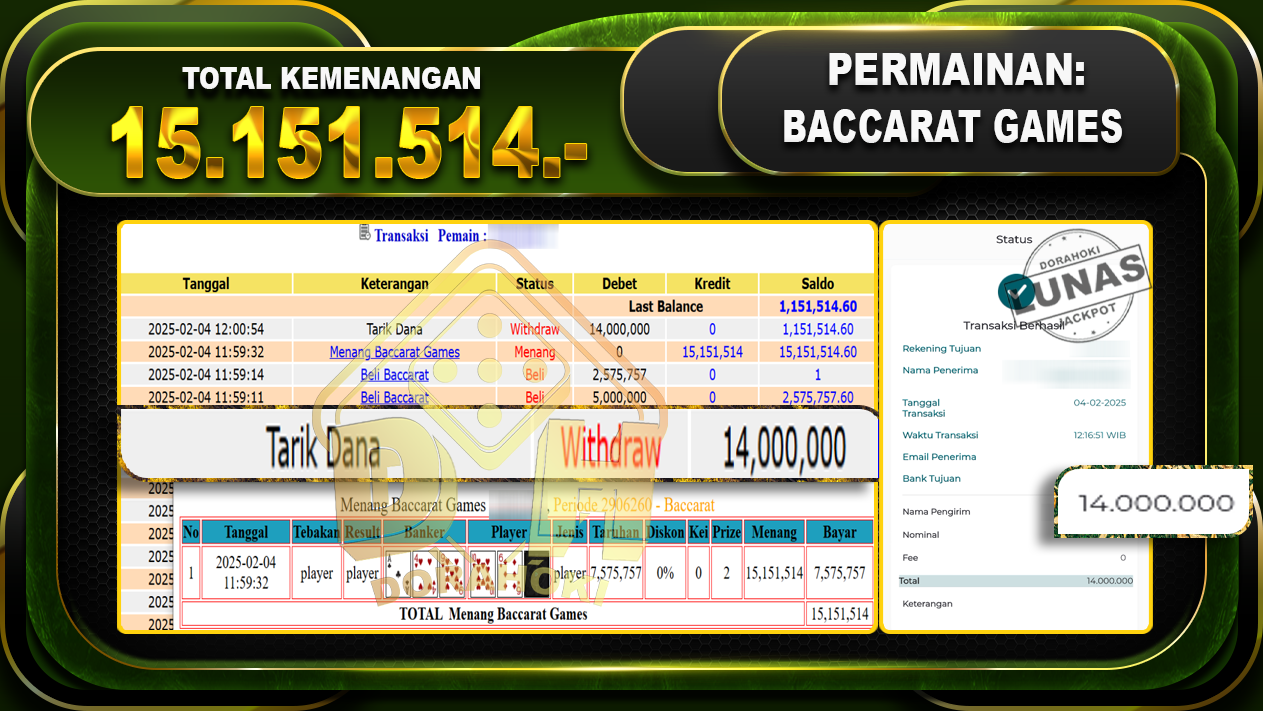 BACCARAT GAMES