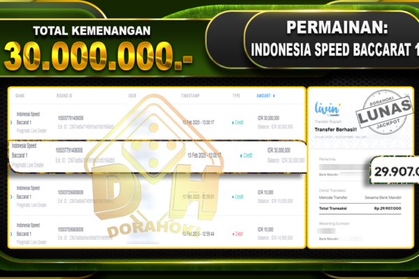 INDONESIA SPEED BACCARAT 1