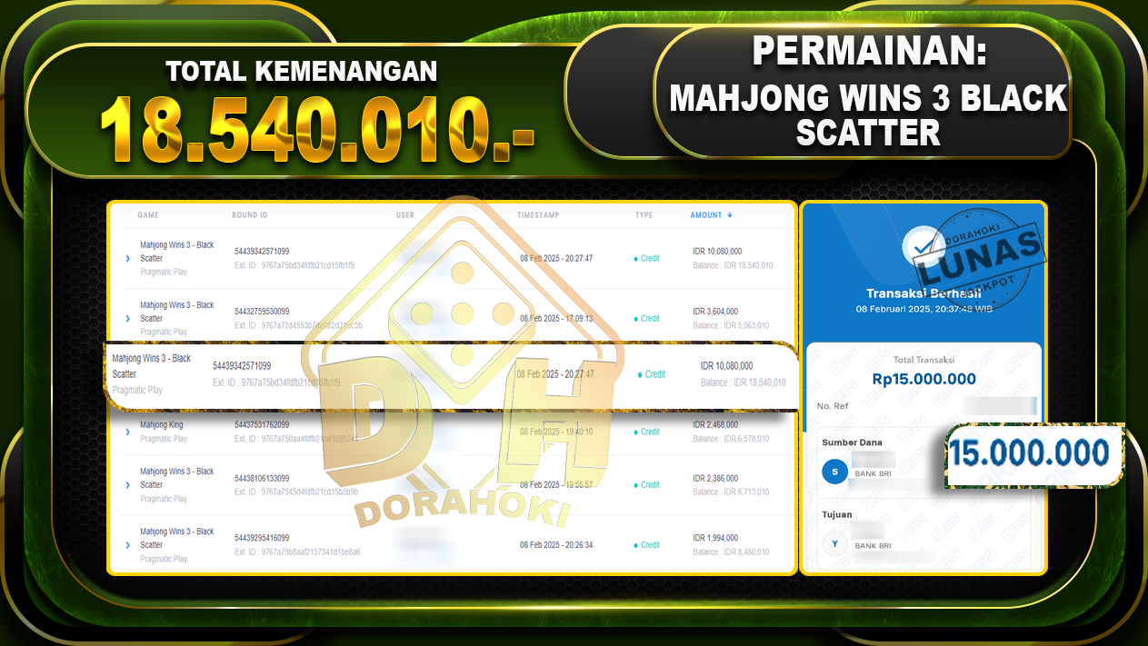 MAHJONG WINS 3 BLACK SCATTER