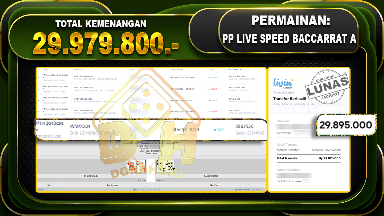 PP LIVE SPEED BACCARAT A