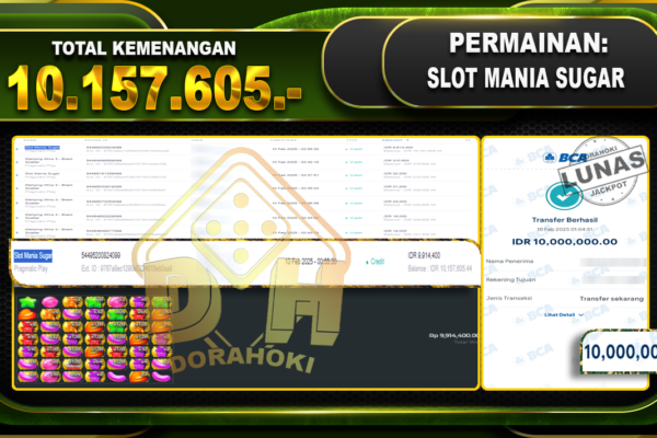 SLOT MANIA SUGAR