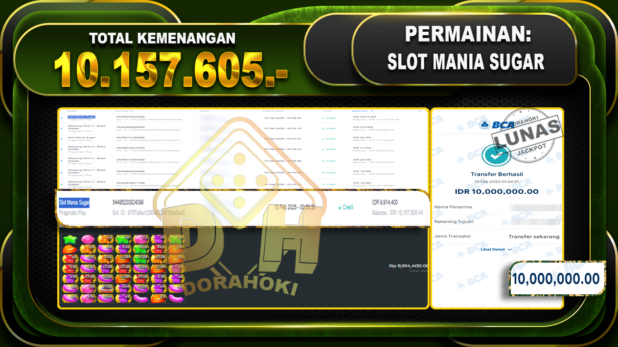 SLOT MANIA SUGAR