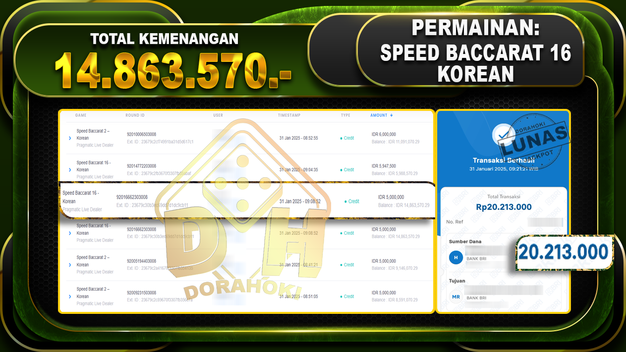 SPEED BACCARAT 16 KOREAN