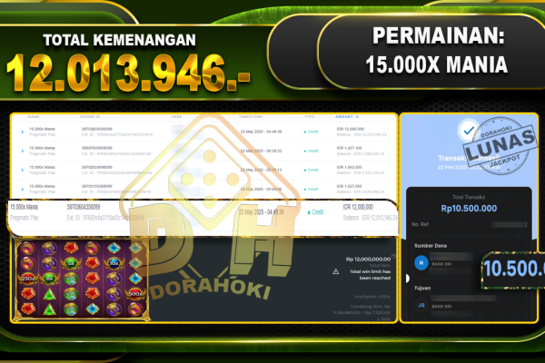 15.000x Mania – 22 MEI 2025 15.000X MANIA