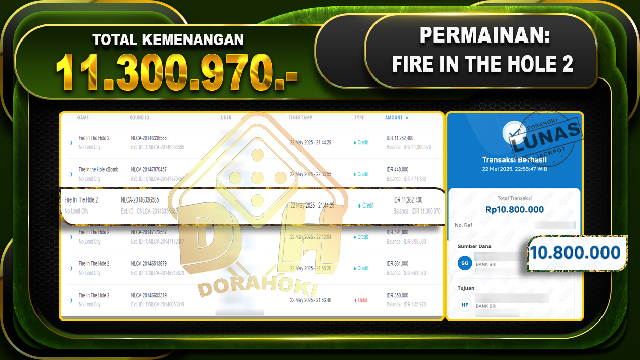 FIRE IN THE HOLE 2
