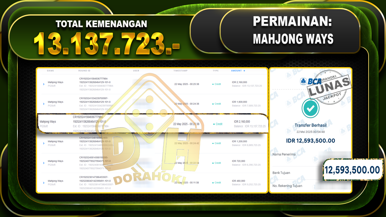 MAHJONG WAYS