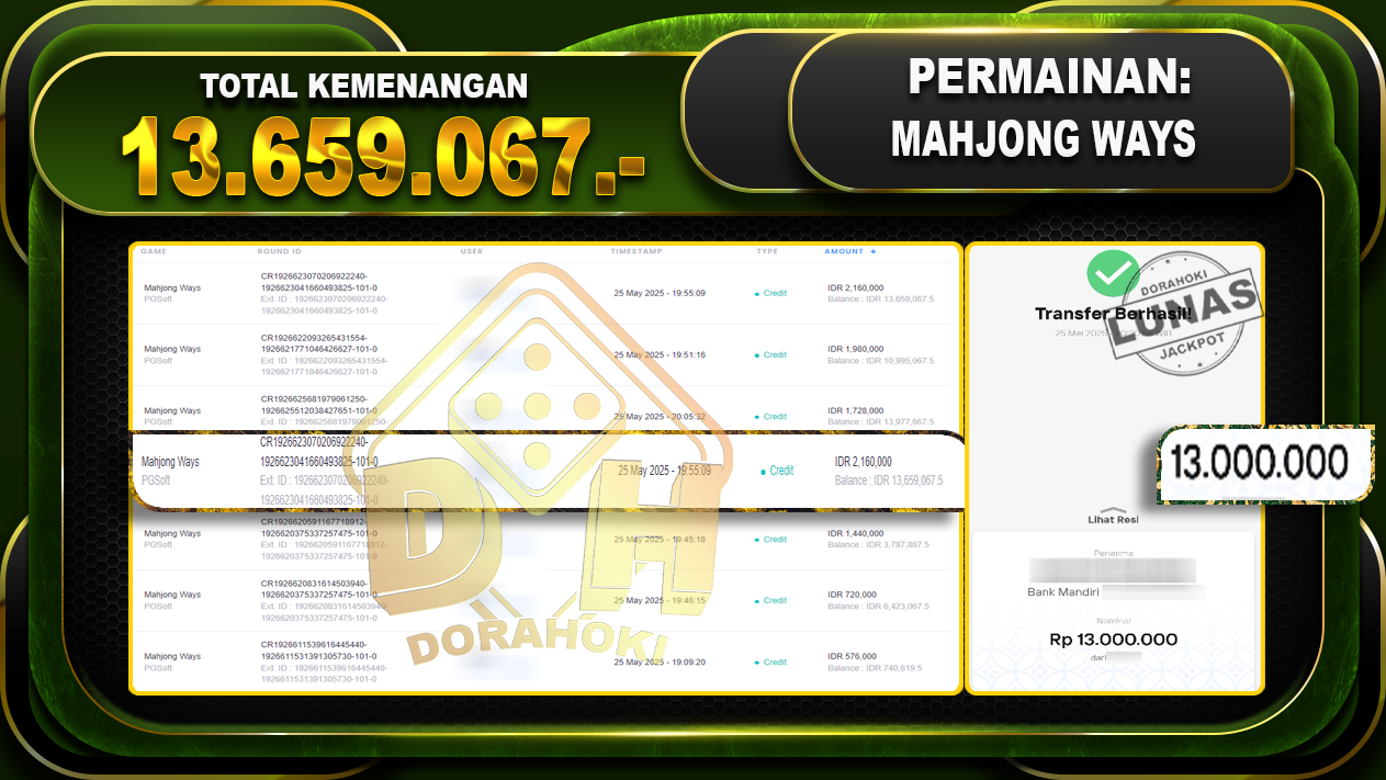 MAHJONG WAYS
