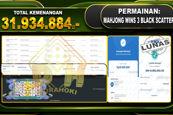 Mahjong Wins 3 – Black Scatter -28-mei-2025 MAHJONG WINS 3 BLACK SCATTER