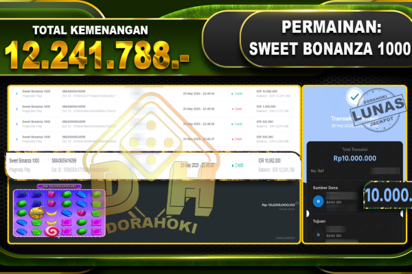 Sweet Bonanza 1000 -25-mei-2025 SWEET BONANZA 1000