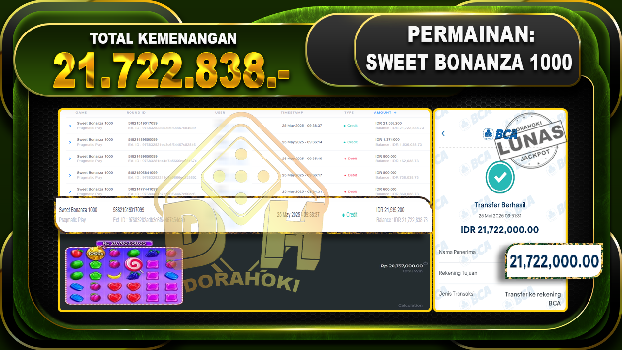 SWEET BONANZA 1000