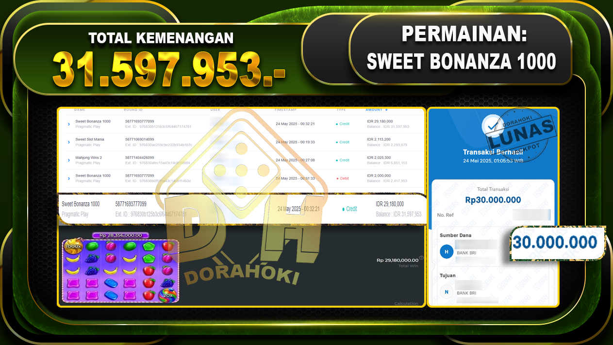 SWEET BONANZA 1000