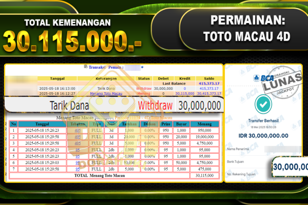 TOTO MACAU 4D