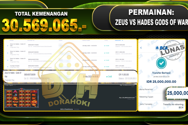 ZEUS VS HADES GODS OF WAR