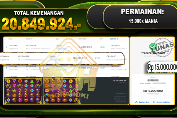 15.000X MANNIA – DORAHOKI 30 June 2025