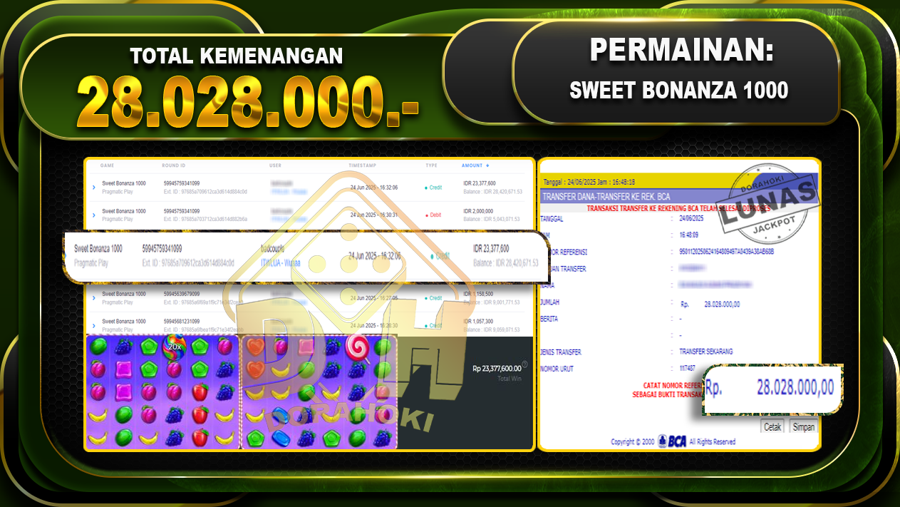 SWEET BONANZA 1000