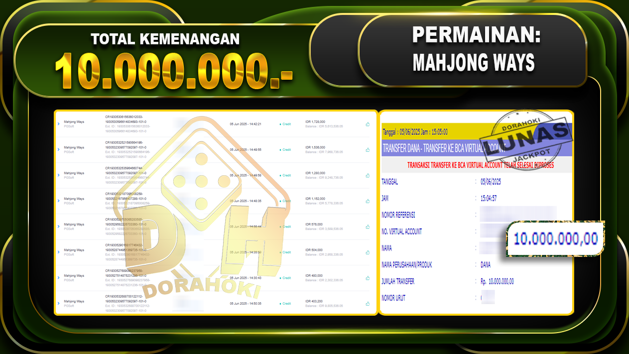 MAHJONG WAYS