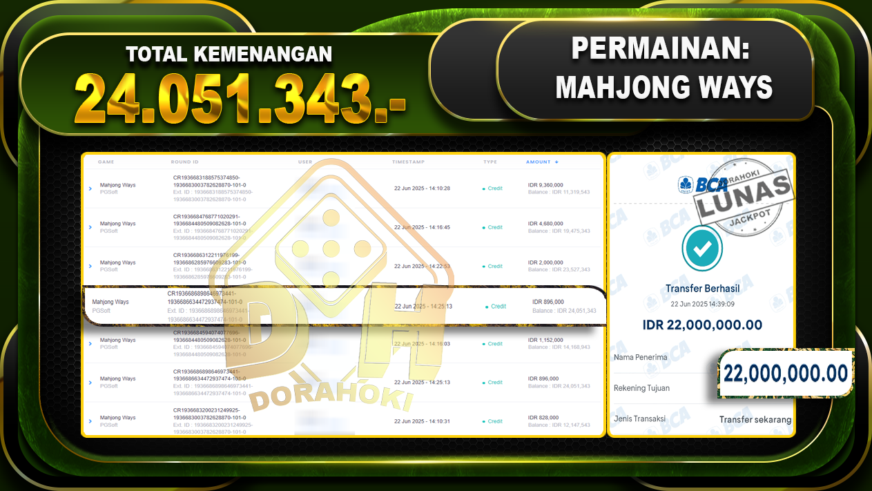 MAHJONG WAYS