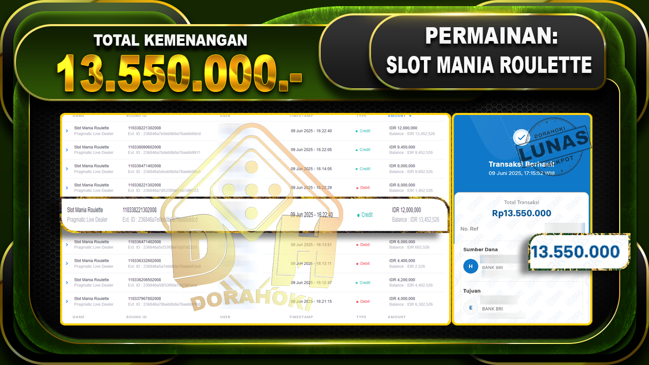 SLOT MANIA ROULETTE