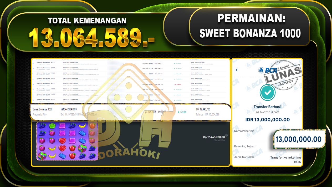 SWEET BONANZA 1000