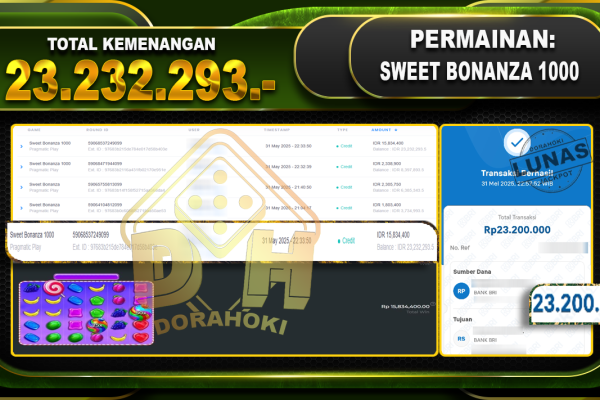 Sweet Bonanza 1000 -31-mei-2025 SWEET BONANZA