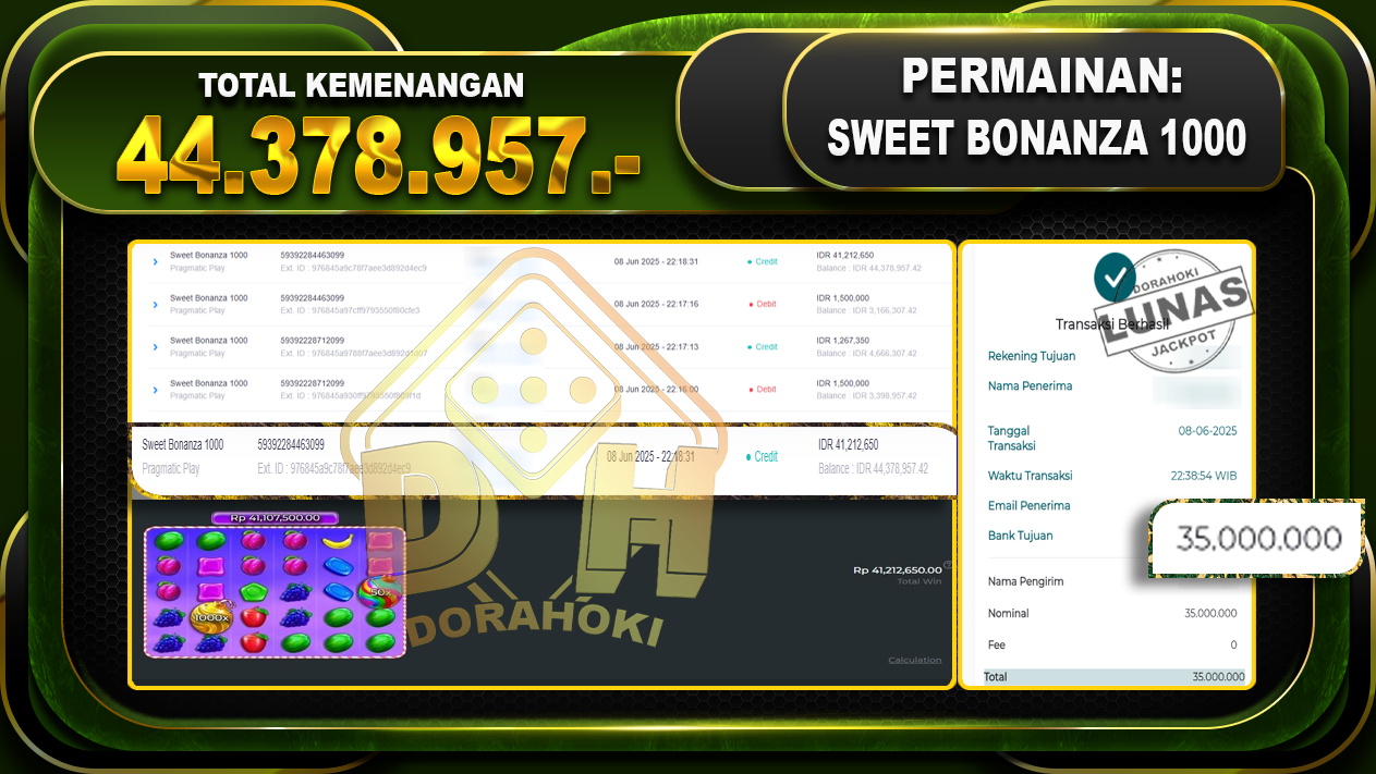 SWEET BONANZA 1000