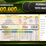 TOTO MACAU 4D