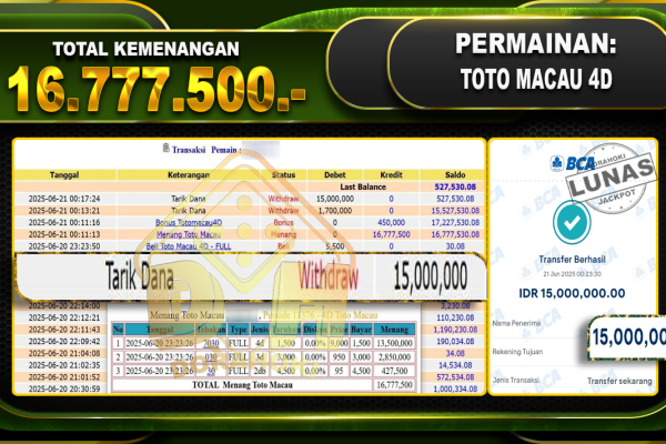 TOTO MACAU 4D