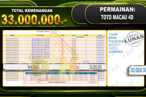 TOTO MACAU 4D