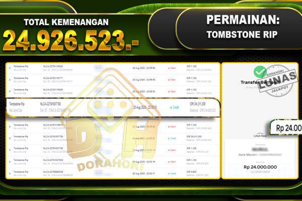 Tombstone Rip – DORAHOKI 20 Agustus 2025 Tombstone-Rip
